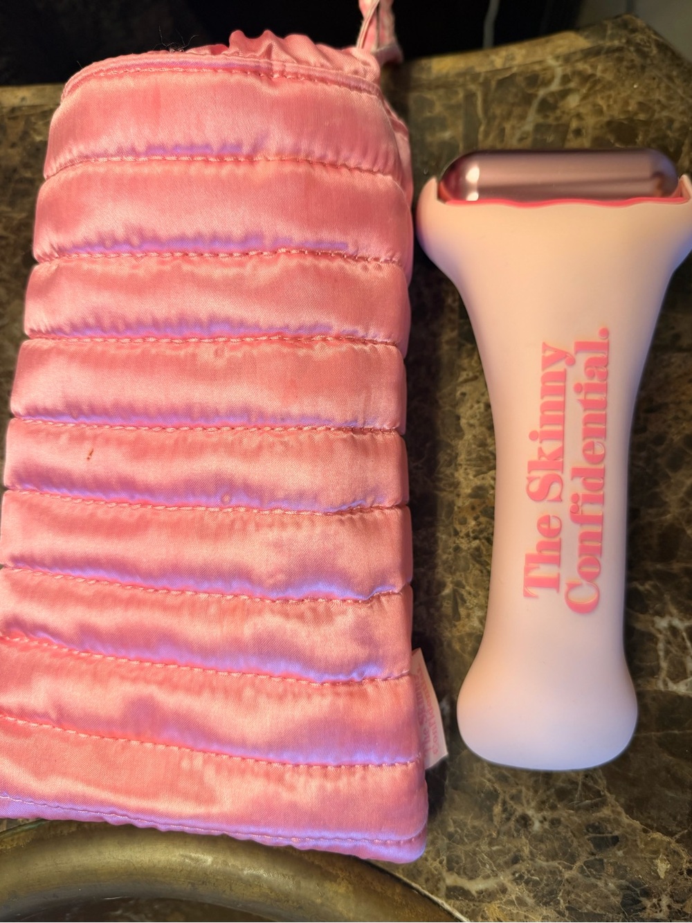 The Skinny Confidential Pink ICE ROLLER